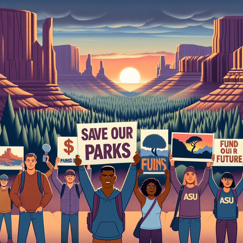 Banner for Federal Funding Cuts Jeopardize Arizona's National Parks: A Call for Action from ASU Students