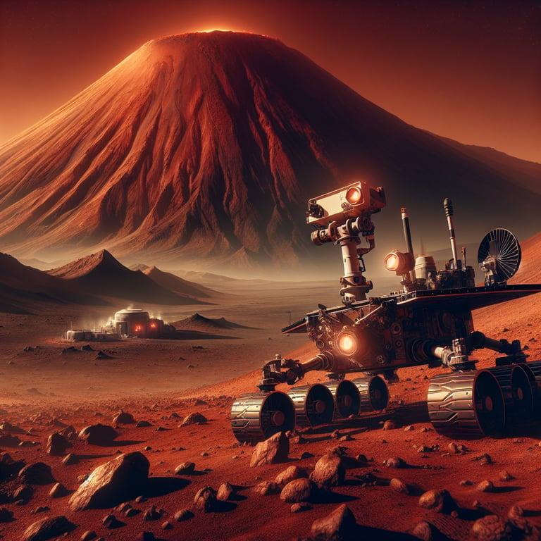 Banner for Volcanic Discovery on Mars: Perseverance Rover Might Uncover Secrets of Jezero Mons