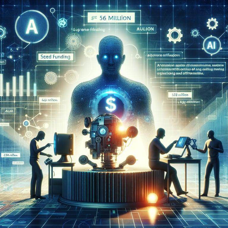 Banner for Former Google and Stripe Executives Launch Innovative AI Agent Startup with $56 Million Seed Funding