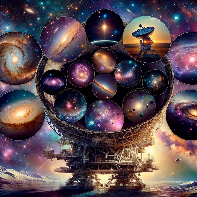 Banner for Spectacular Cosmic Show: James Webb Telescope Dazzles with Eight Stunning Space Images