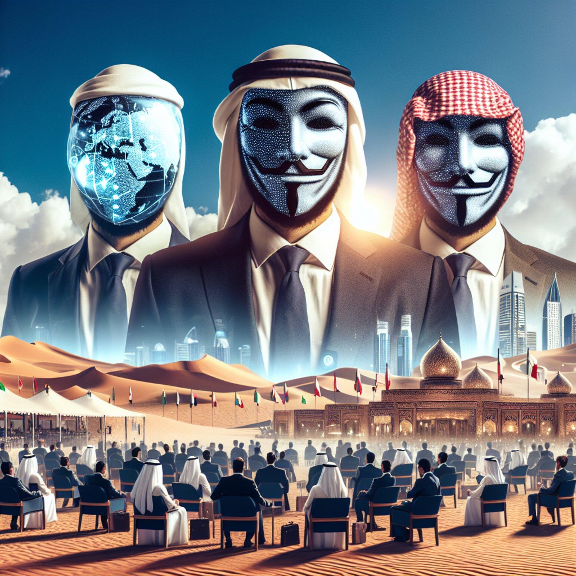 Banner for MAGA in the Desert: Powerhouses Musk, Zuckerberg, Fink to Attend Saudi-US Investment Forum