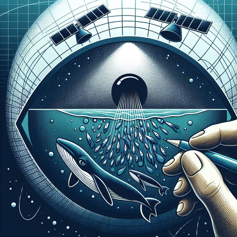 Banner for NASA's Eye in the Sky: Protecting North Atlantic Right Whales with Plankton Tracking!