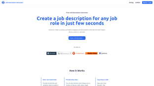 Thumbnail image for JobDescriptionGenerator