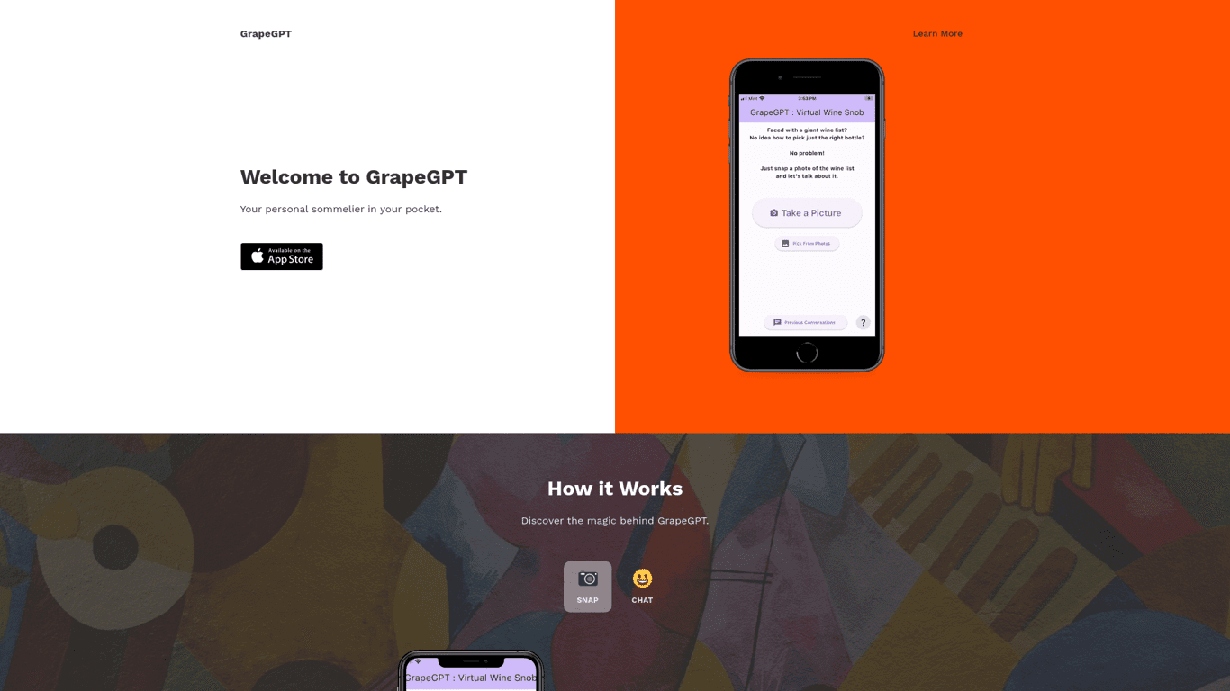 GrapeGPT screenshot