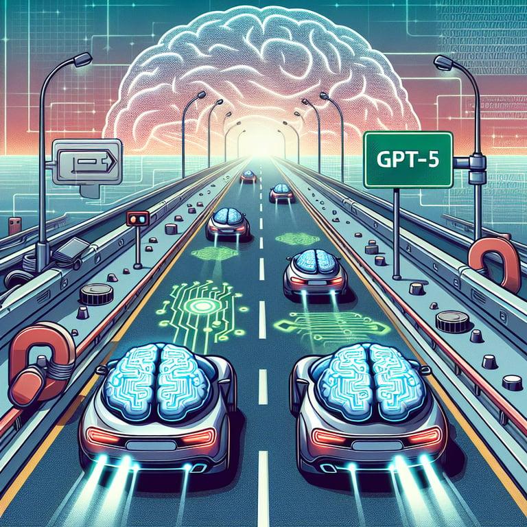 Banner for OpenAI's GPT-5: A Bumpy Road on the AI Superhighway