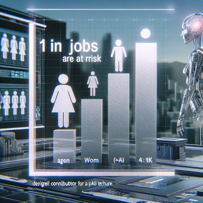 Banner for ILO Reveals GenAI Impact: 1 in 4 Jobs at Risk, Women Affected Most