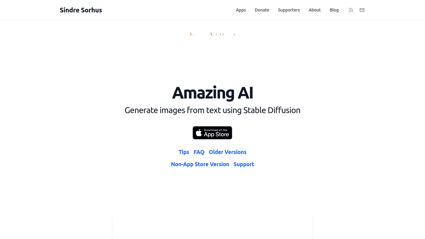 Amazing AI screenshot