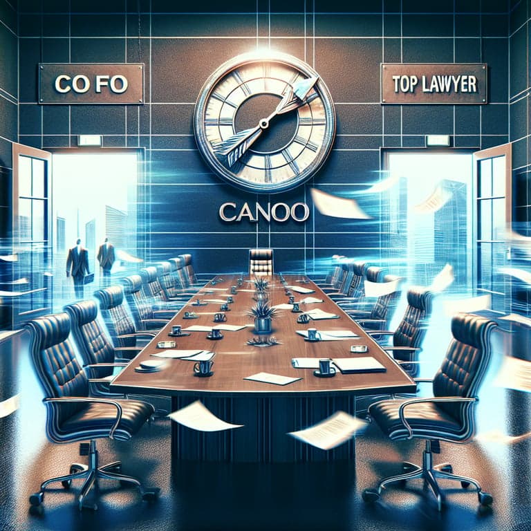 Canoo's Boardroom Shakeup: CFO and Top Lawyer Join the Exodus