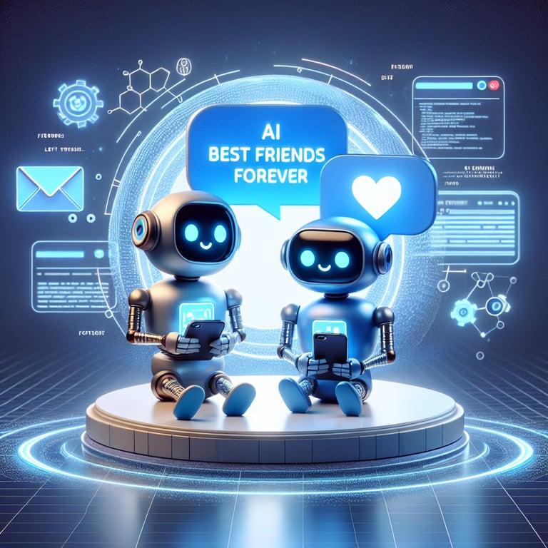 Banner for AI BFFs? Meta's New Chatbots Text You First!