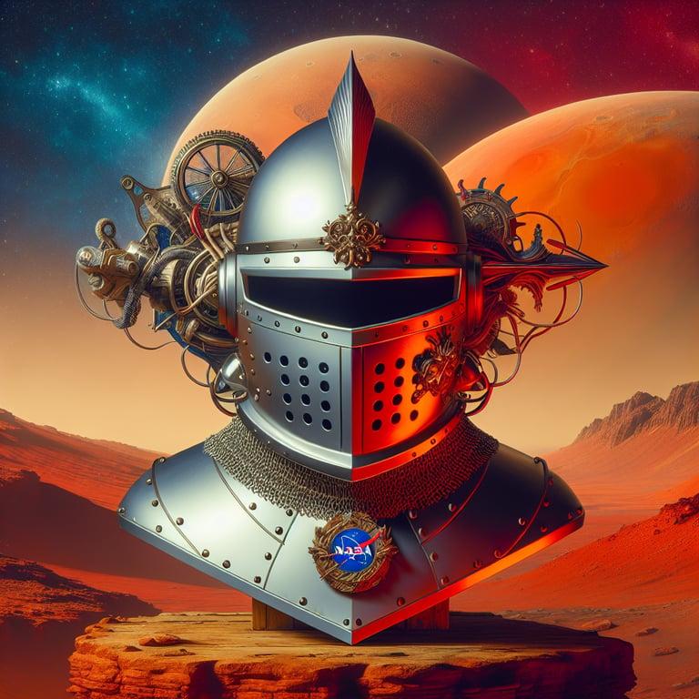 Banner for Martian 'Medieval Helmet': NASA's Latest Curiosity on the Red Planet!