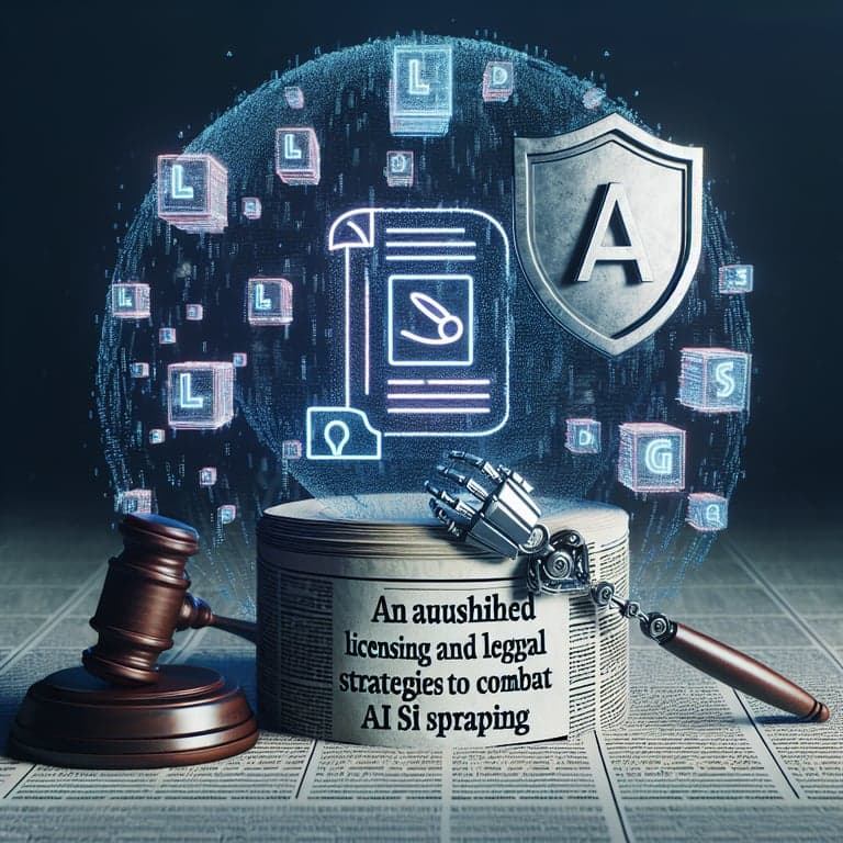 Banner for Financial Times Tackles AI Scraping with Proactive Licensing and Legal Strategies
