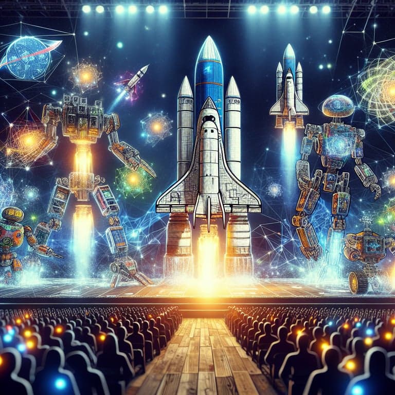 Banner for NASA Rockets STEM Dreams at 2025 FIRST Robotics World Championship