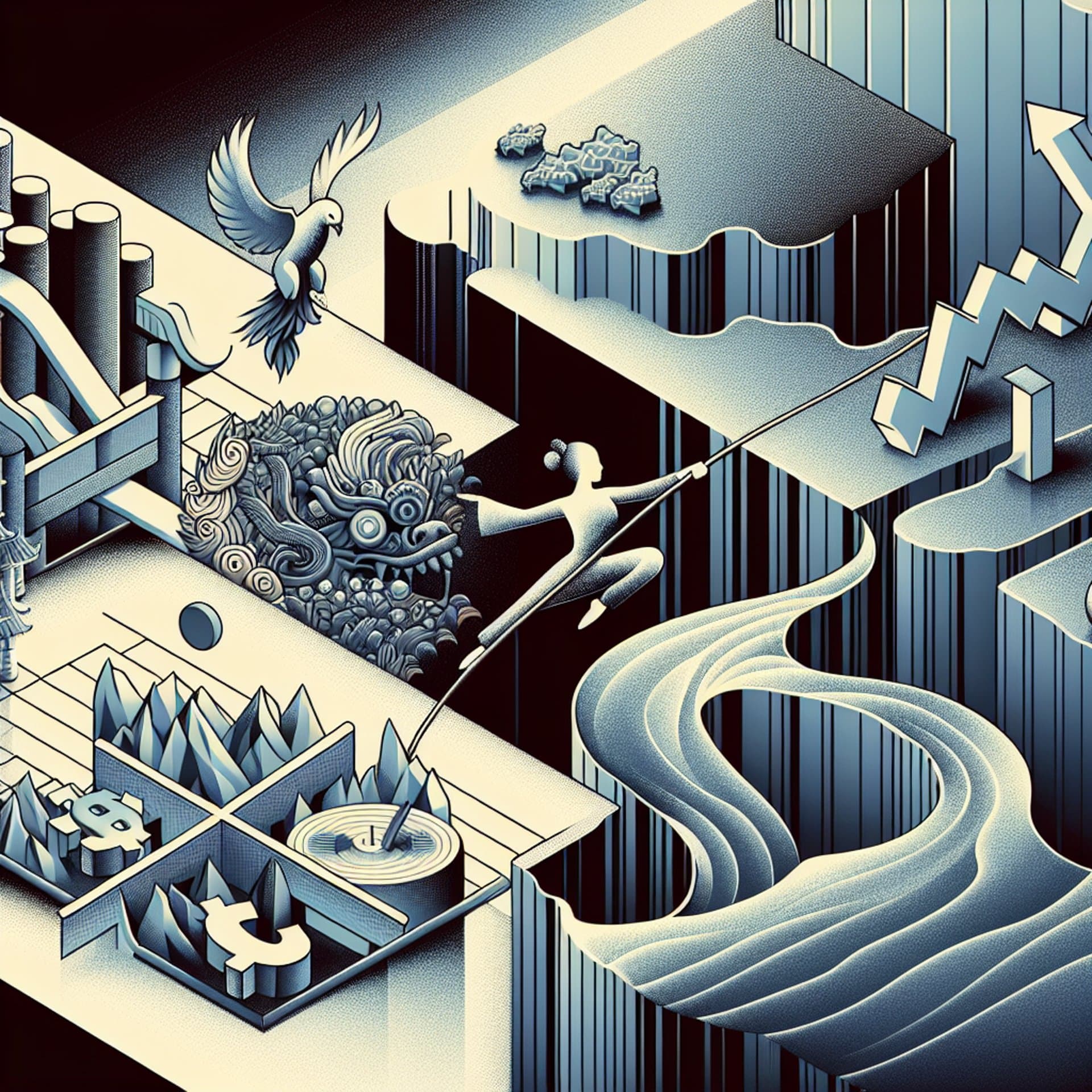 Banner for Unveiling China's Geopolitical Dance: Navigating Tensions and Economic Transformations