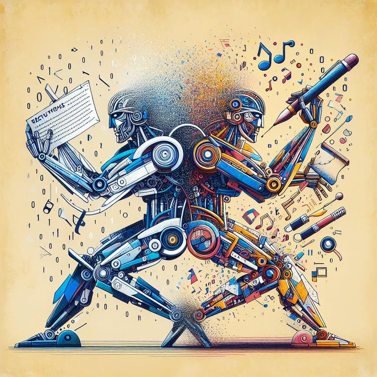 Banner for AI Copyright Clashes: The Battle for Creative Rights in the Machine Era