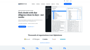 Thumbnail image for AlphaSense