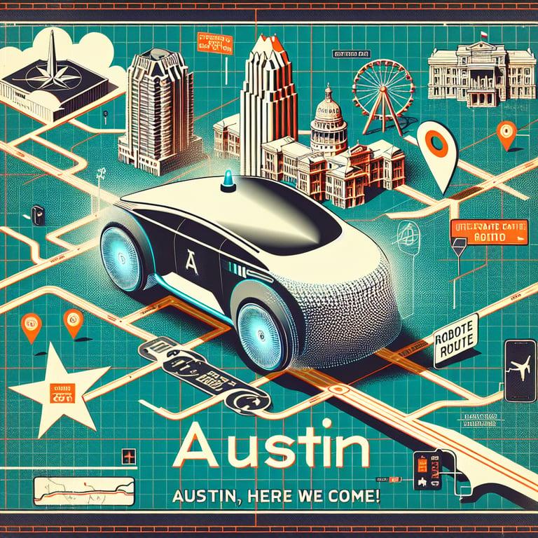 Banner for Tesla's Robotaxi Route: Austin, Here We Come!