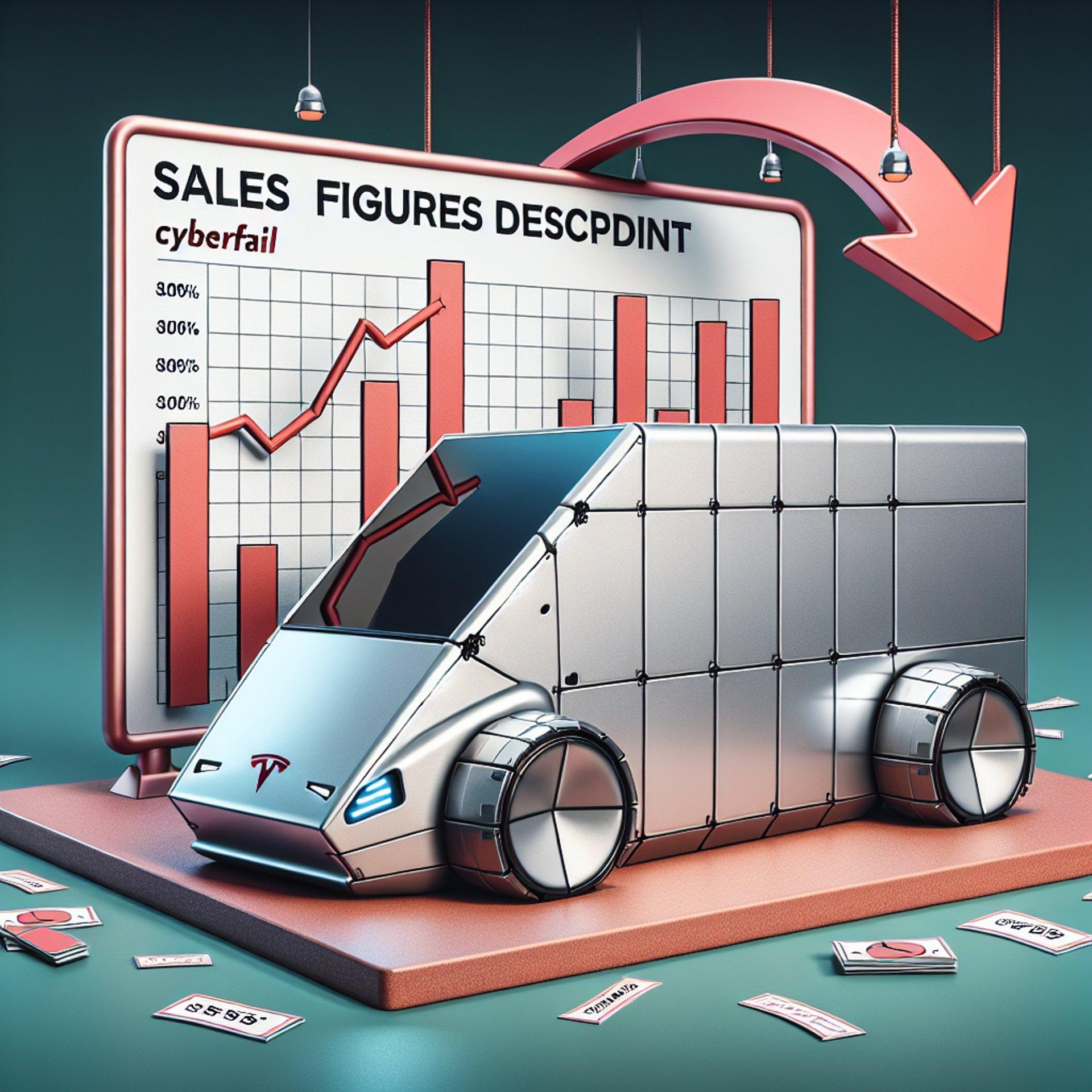 Banner for Tesla's Cybertruck Suffers a "Cyberfail" As Sales Figures Disappoint