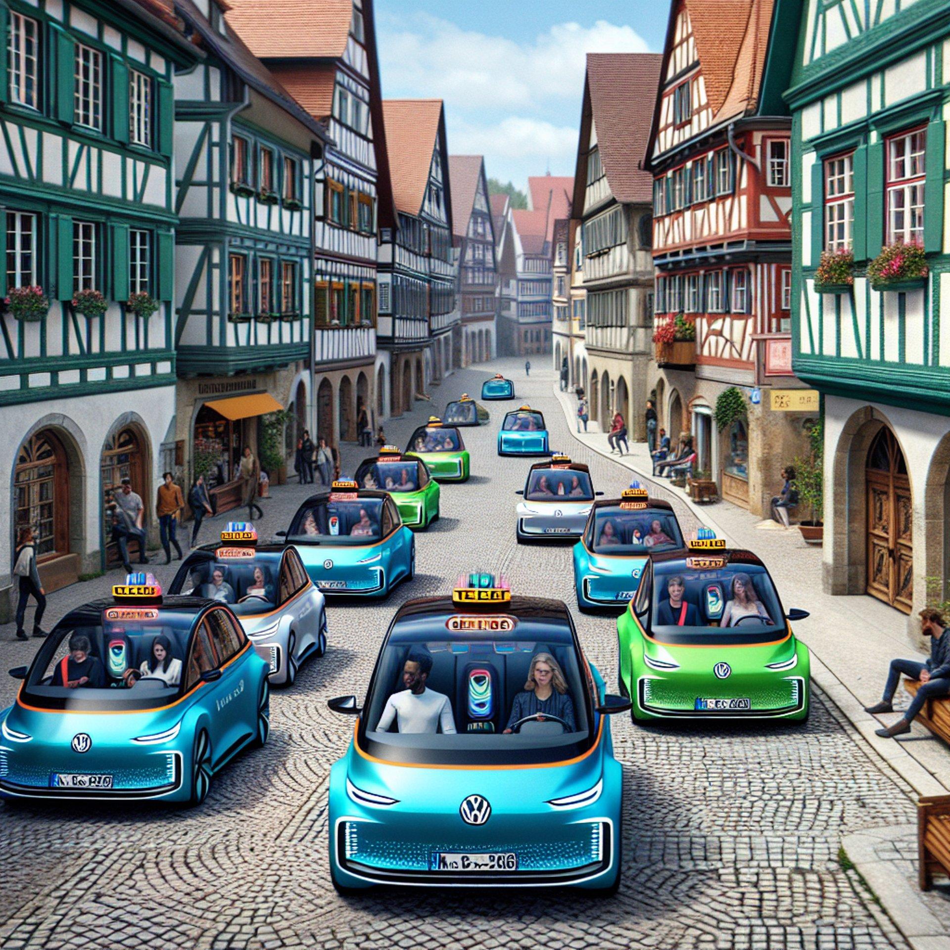 Banner for Volkswagen Hits the German Streets with Self-Driving Taxis!