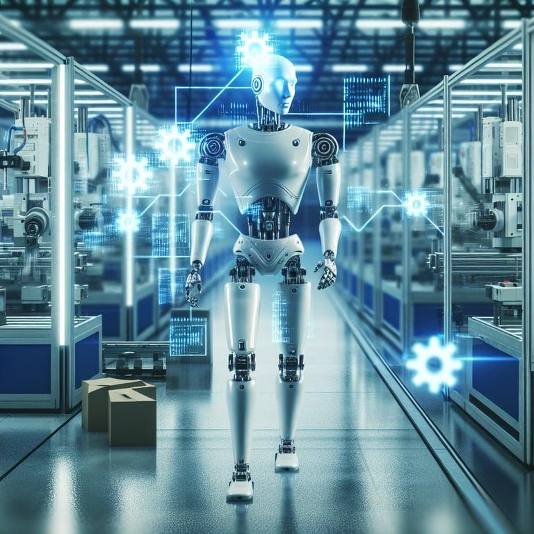 Banner for Meet the World's First AI-Powered Industrial Humanoid Robot!