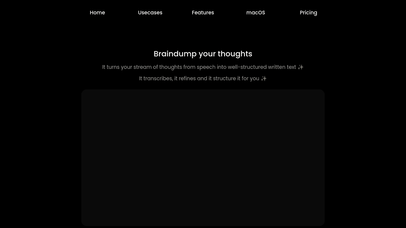 Audio Writer screenshot