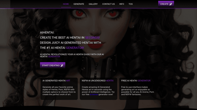 Thumbnail image for AI Hentai Generator