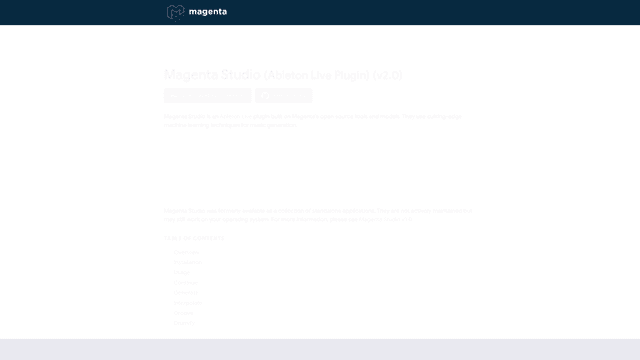 Thumbnail image for Magenta Studio