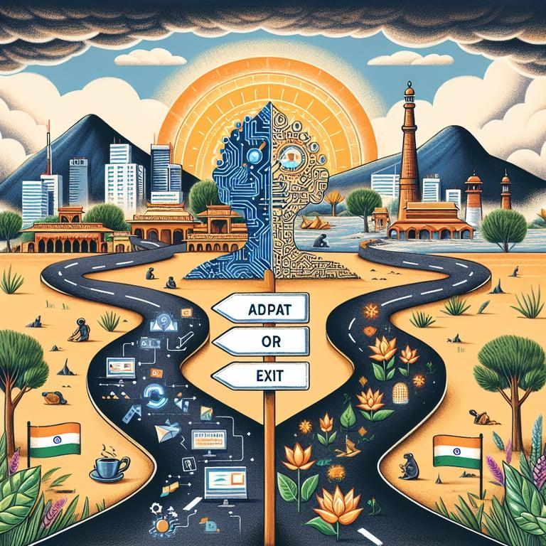 Banner for Adapt or Exit: The Evalution of India's Tech Workforce as AI Reigns