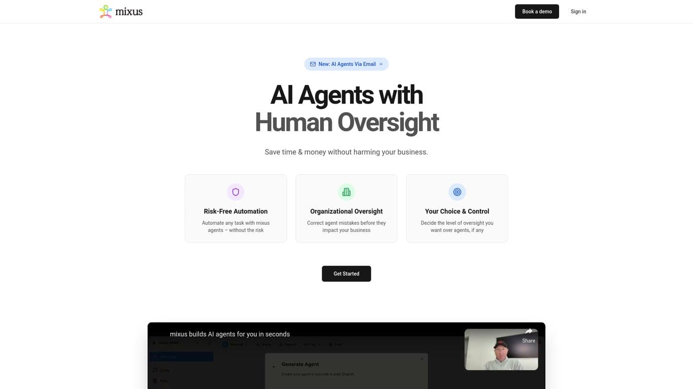 Mixus AI screenshot
