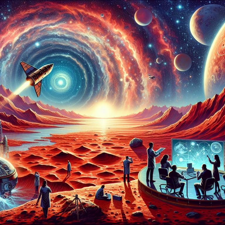 Banner for NASA Unveils the Cosmic Conundrums of Mars Missions!