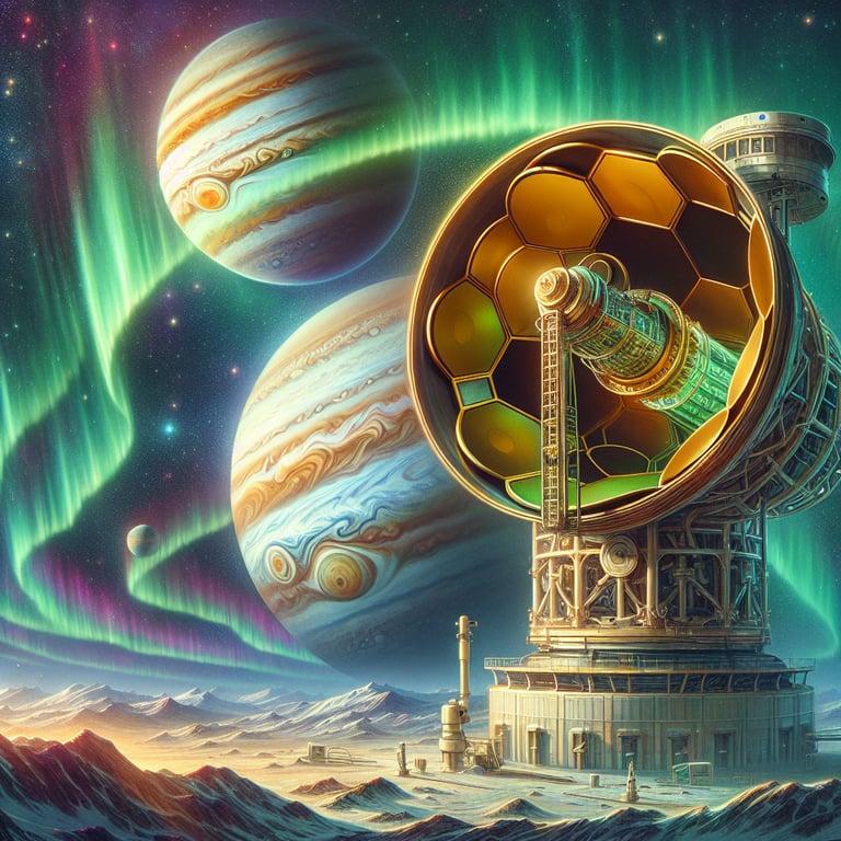 Banner for JWST Unveils Spectacular Insights: Jupiter's Auroras Like Never Before