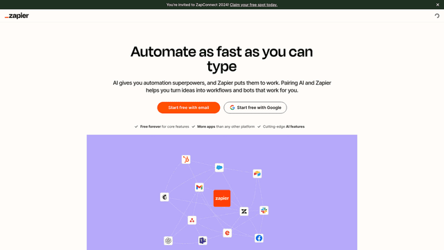 Thumbnail image for Zapier