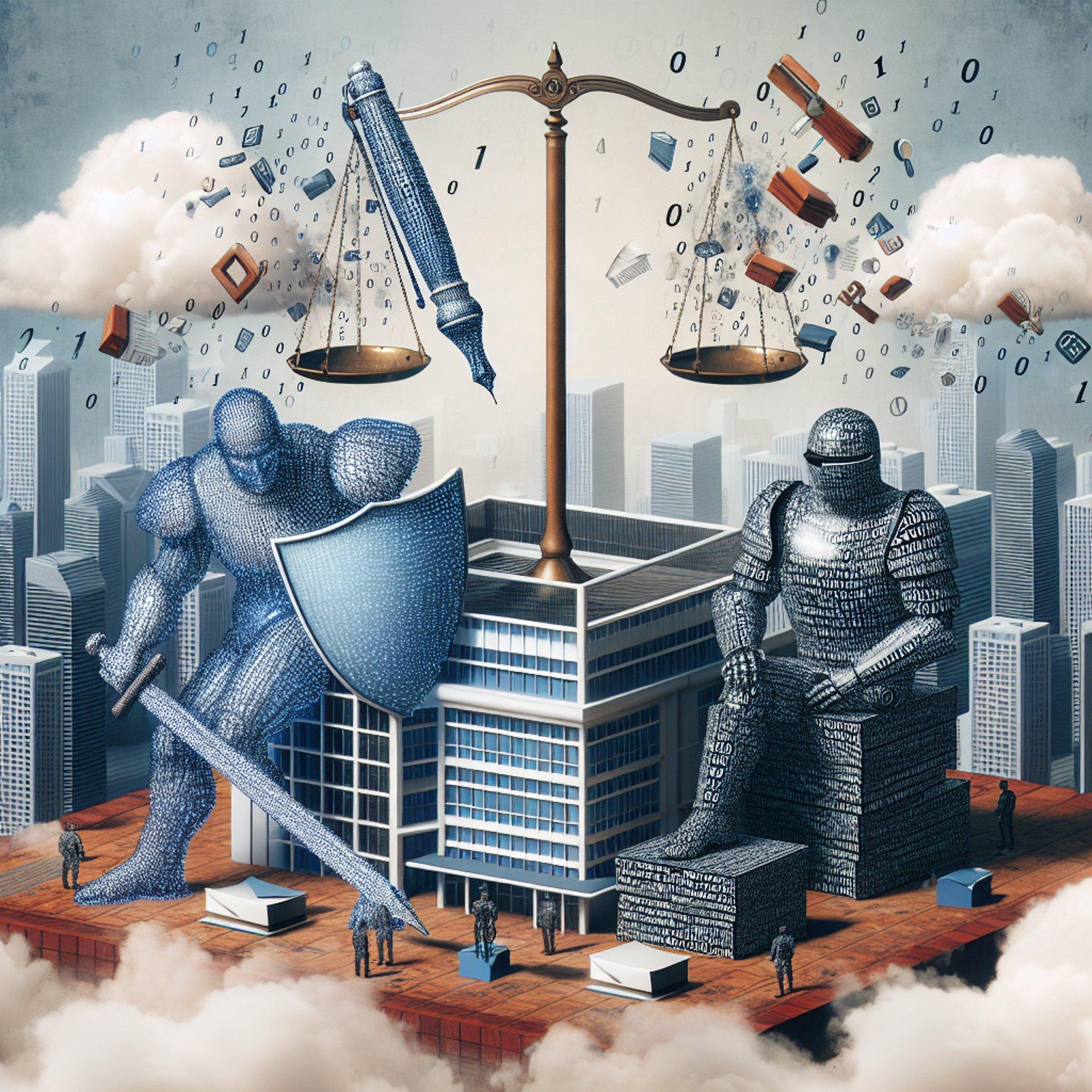 Banner for Tech Giants Brace for Legal Battles Over AI Copyright in 2025