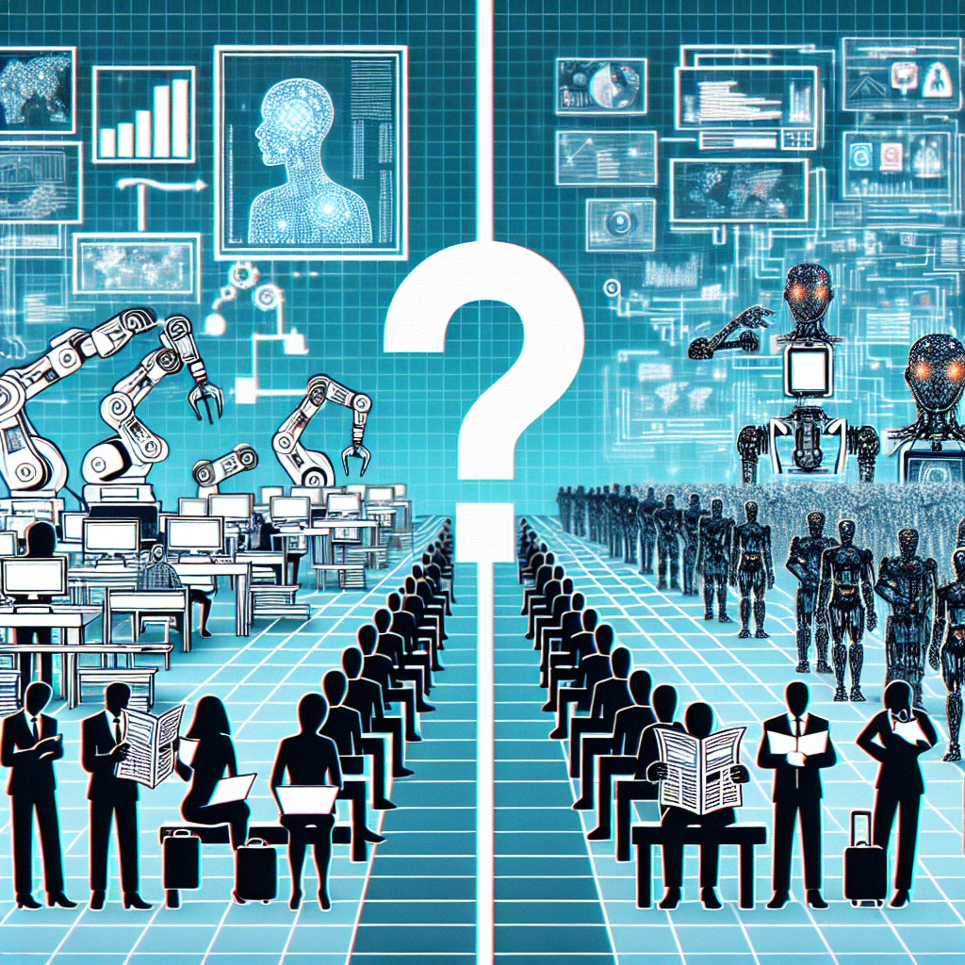 Banner for AI in the Workplace: Revolutionizing Jobs or Just Replacing Them?