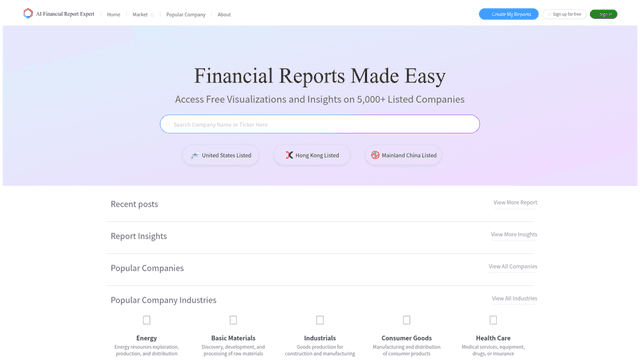 Thumbnail image for AI Financial Report Analysis