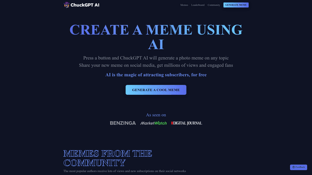 Thumbnail image for ChuckGPT AI