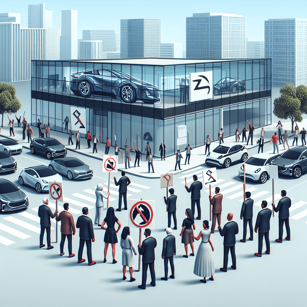 Tesla Takedown: Nine Arrested in Anti-Musk Protest at NYC Dealership