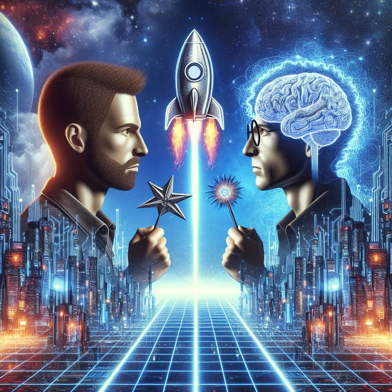 Banner for Elon Musk vs. Sam Altman: When Tech Titans Clash!