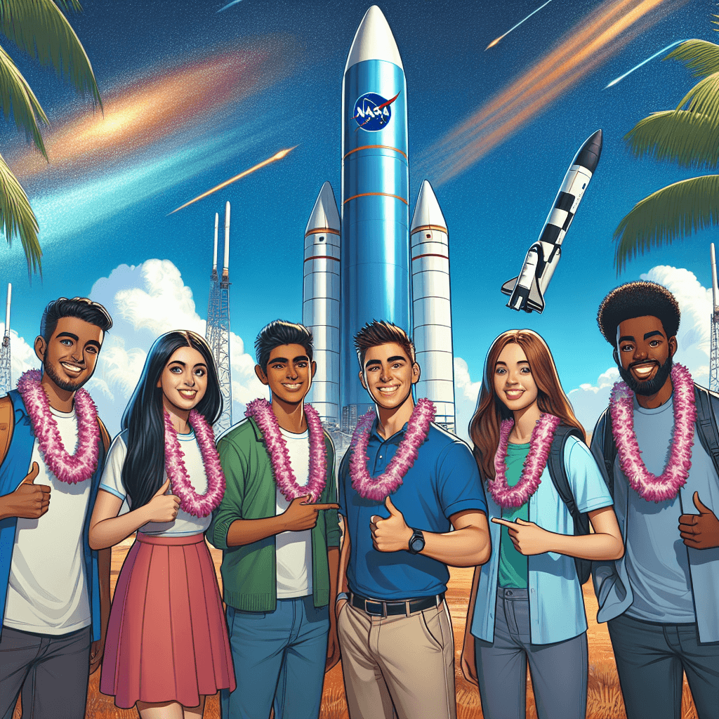Banner for Hawaiian Students Launch into Space: A Journey with NASA’s RockSat-X