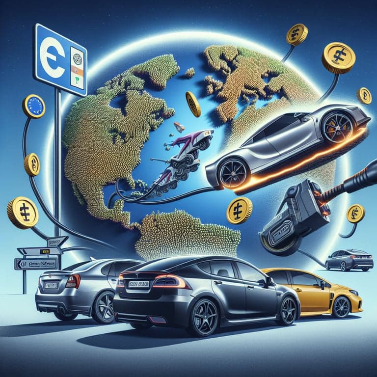 Banner for Tesla's EU Carbon Credit Pool Faces Major Shake-Up as Stellantis, Toyota, Subaru Depart