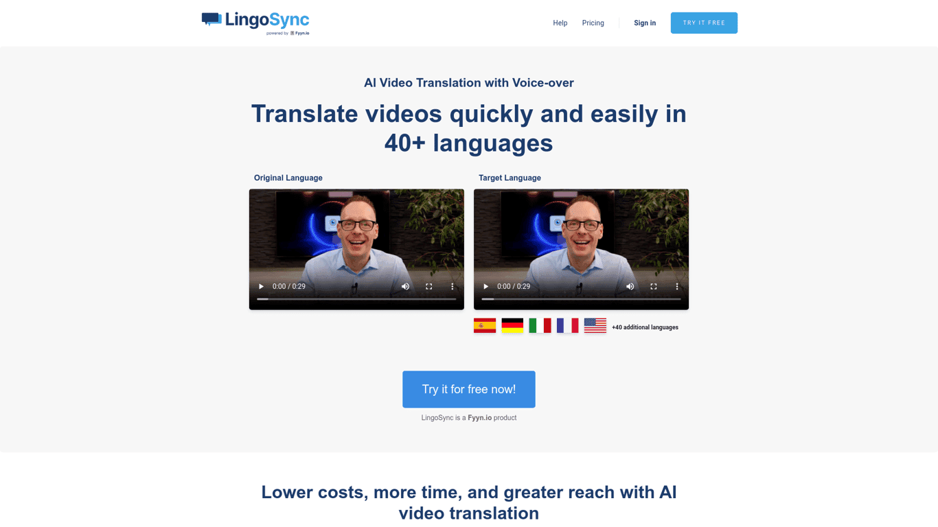 LingoSync.io screenshot