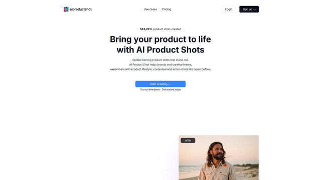 Thumbnail image for AI Product Shot