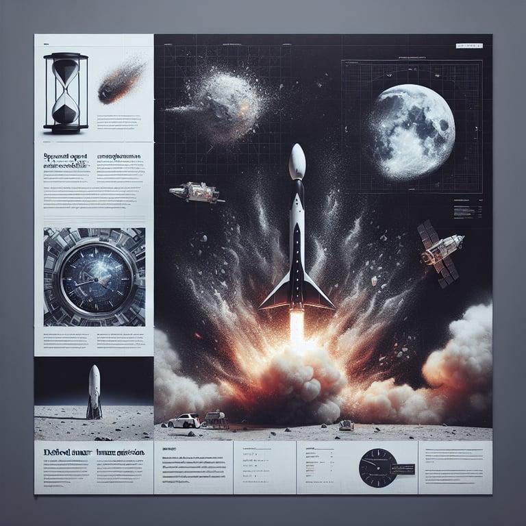 Banner for SpaceX's Starship Explodes: Latest Setback Raises Concerns Over NASA's Lunar Timeline
