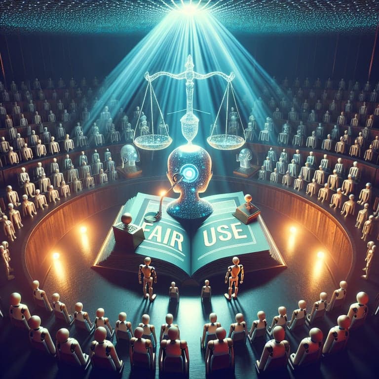 Anthropic's AI Copyright Showdown: Fair Use in the Spotlight