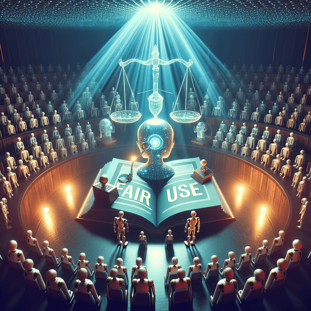 Banner for Anthropic's AI Copyright Showdown: Fair Use in the Spotlight