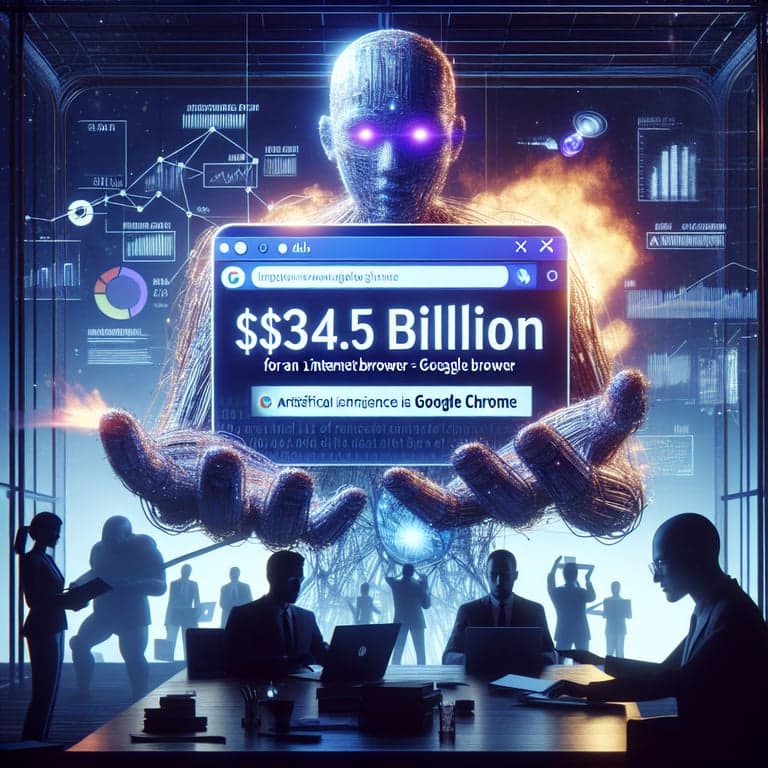 Perplexity AI Makes Whopping $34.5 Billion Bid for Google Chrome