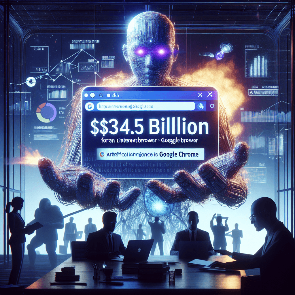 Banner for Perplexity AI Makes Whopping $34.5 Billion Bid for Google Chrome