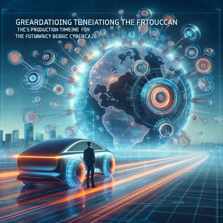 Elon Musk Reaffirms Timeline for Tesla Cybercab Production Kick-off in April 2026