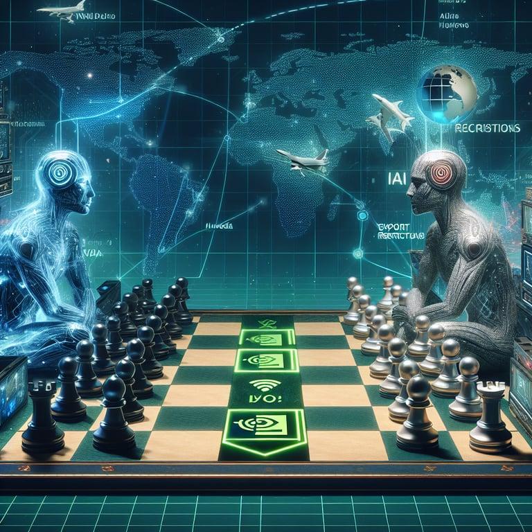 Banner for Nvidia's AI Chess Match with Huawei: Navigating US Export Restrictions