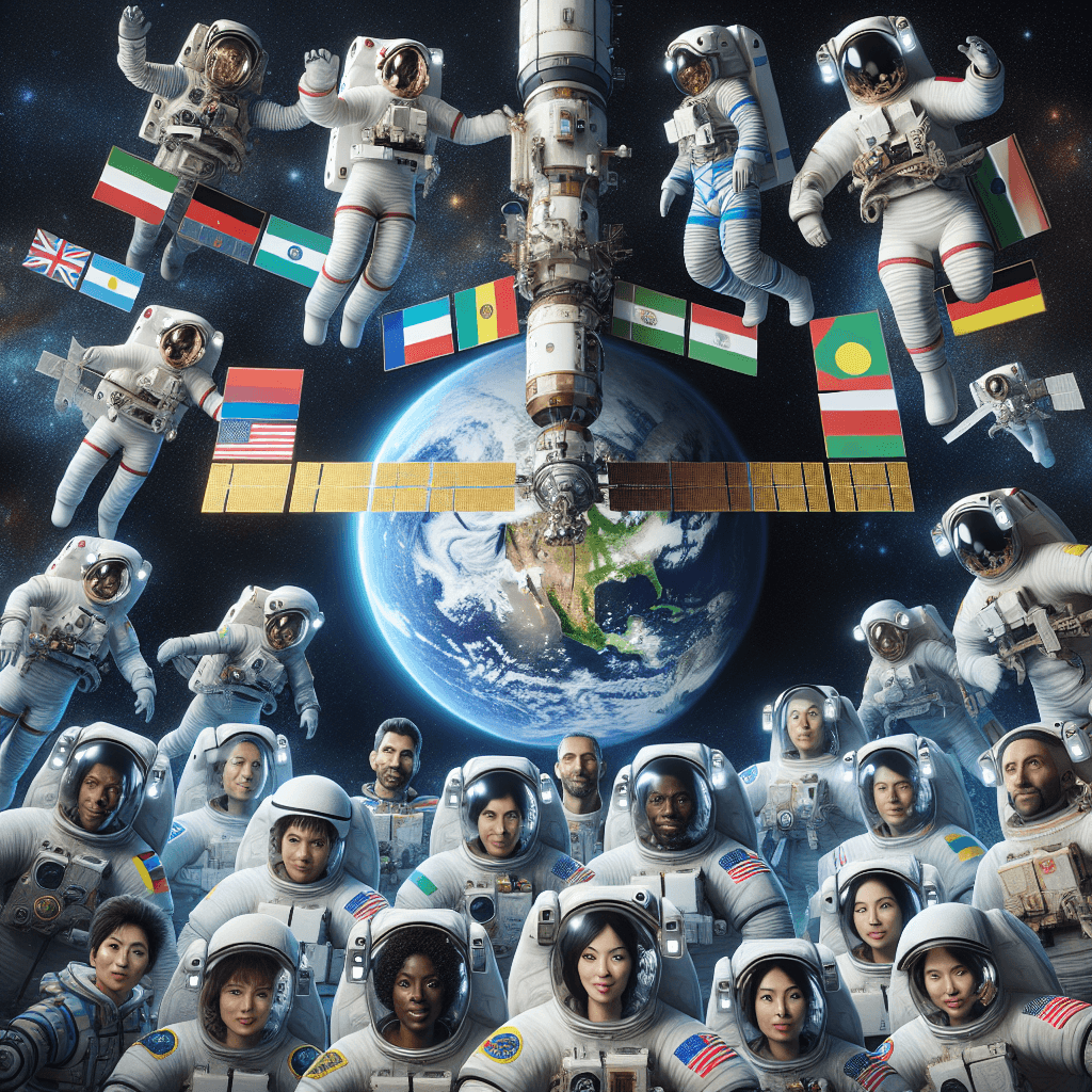 Banner for NASA's Crew-11 Mission: A New Era of International Space Collaboration
