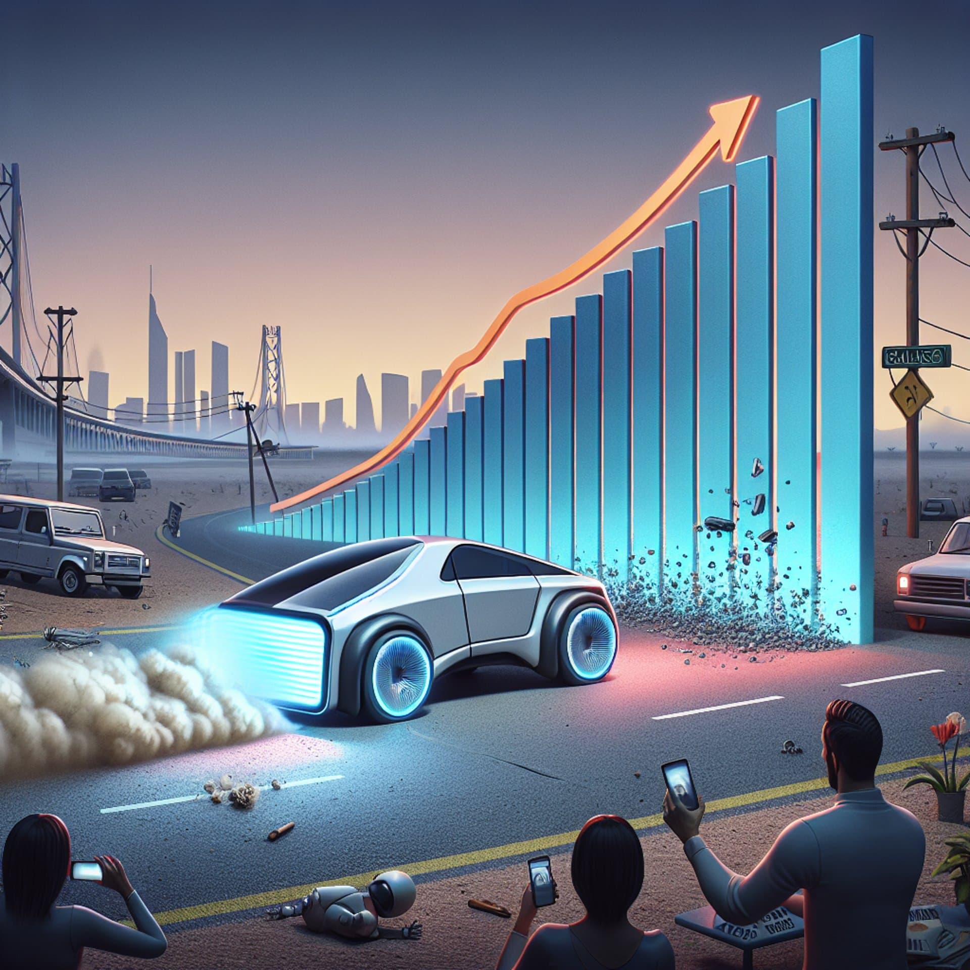 Tesla Cybertruck Hits a Wall: Sales Nosedive as EV Enthusiasm Wanes